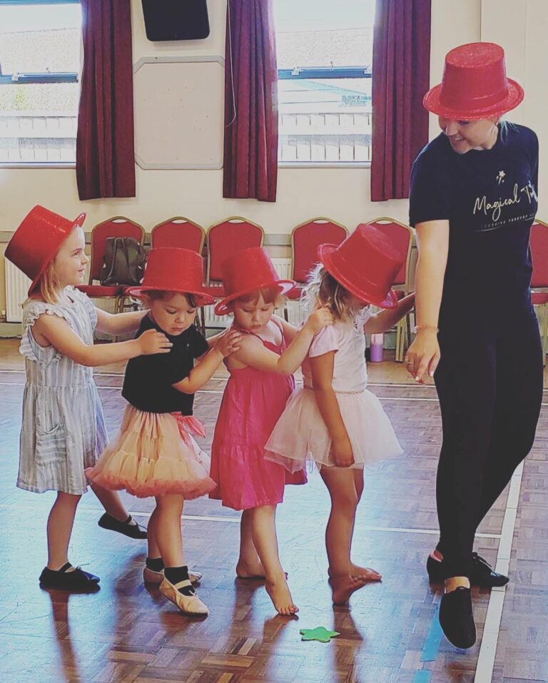 Tap dancing magical days dance show