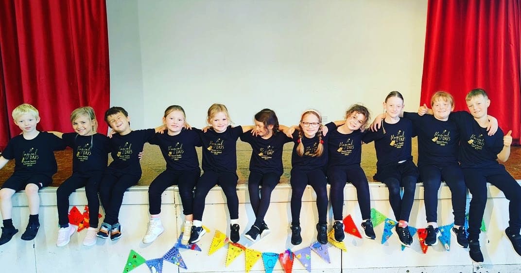 Magical Days Musical Theatre Schhool performers in the Bradworthy pantomime,