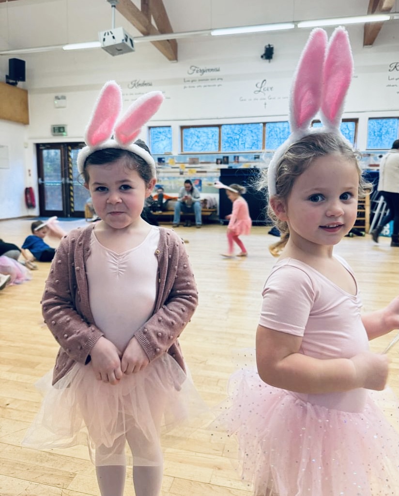 Easter theme learning through dance at Magical Tots Devon and Cornwall